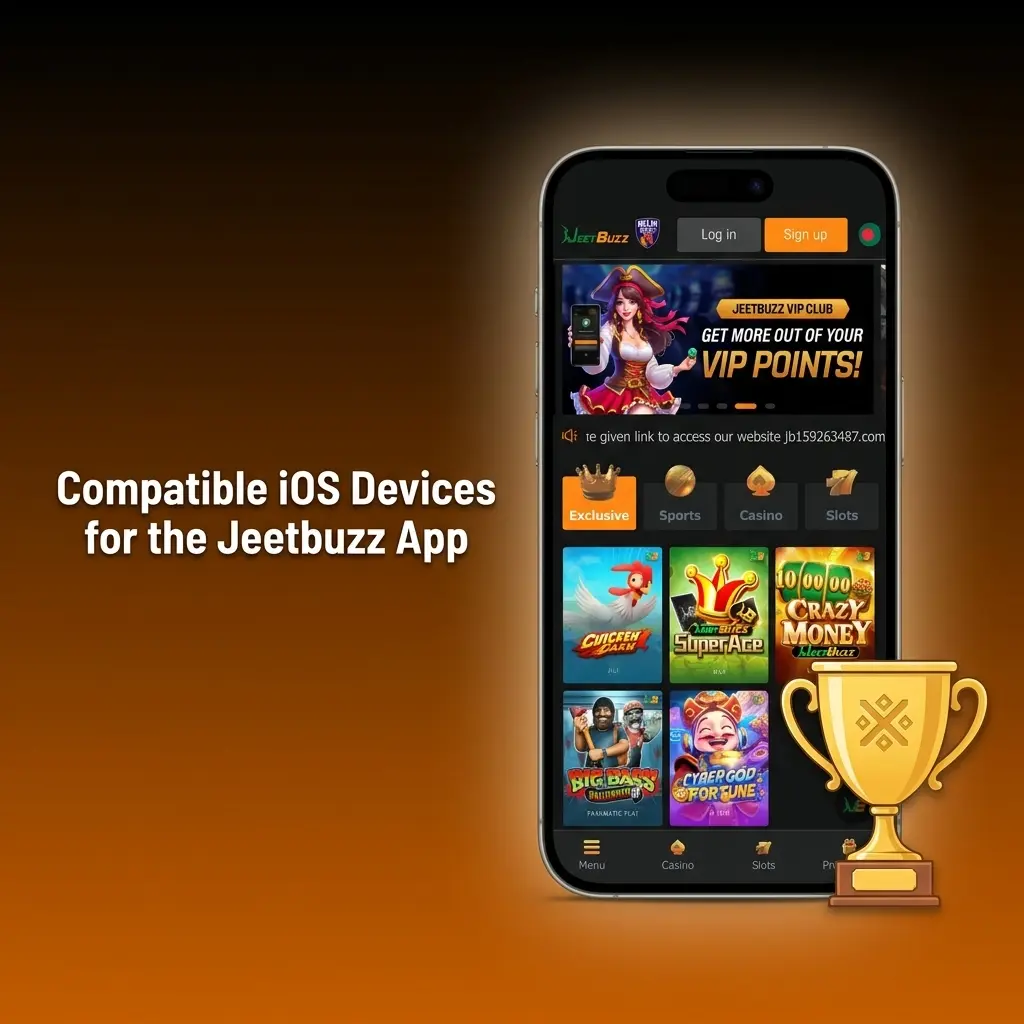 List of compatible iOS devices for Jeetbuzz app including iPhone X to 17 series and iPad Air and Pro models