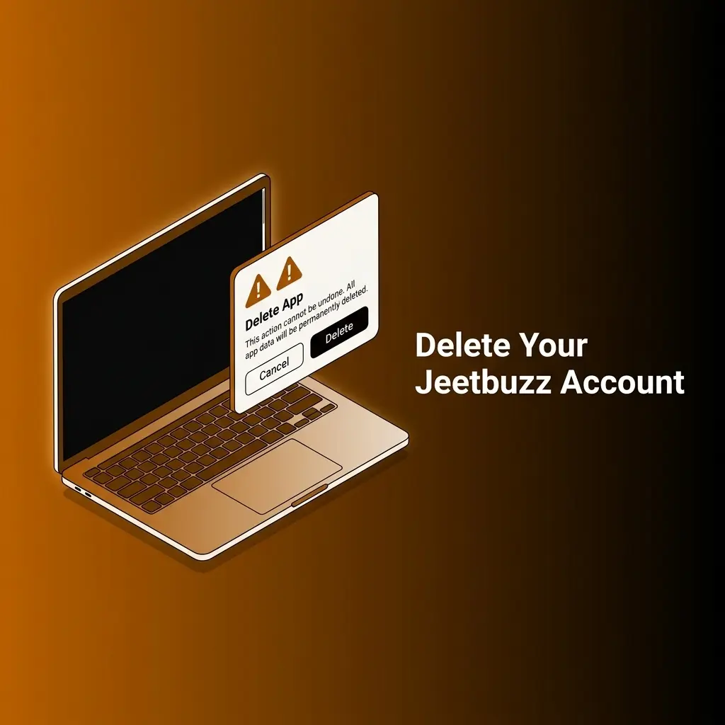 Steps to delete your Jeetbuzz account via live chat or email, including identity verification and balance settlement process