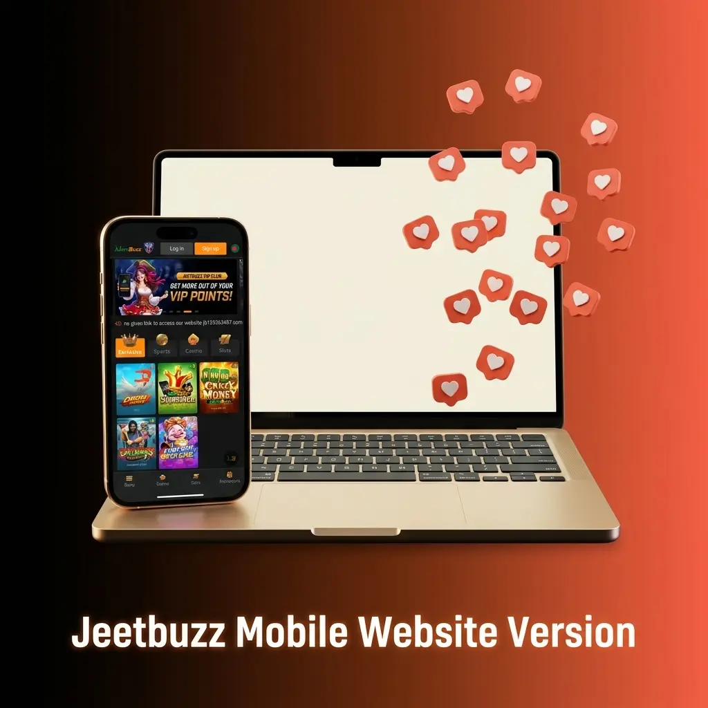 Jeetbuzz mobile website version on smartphone browser with sportsbook, live casino, and bKash Nagad Rocket payment options