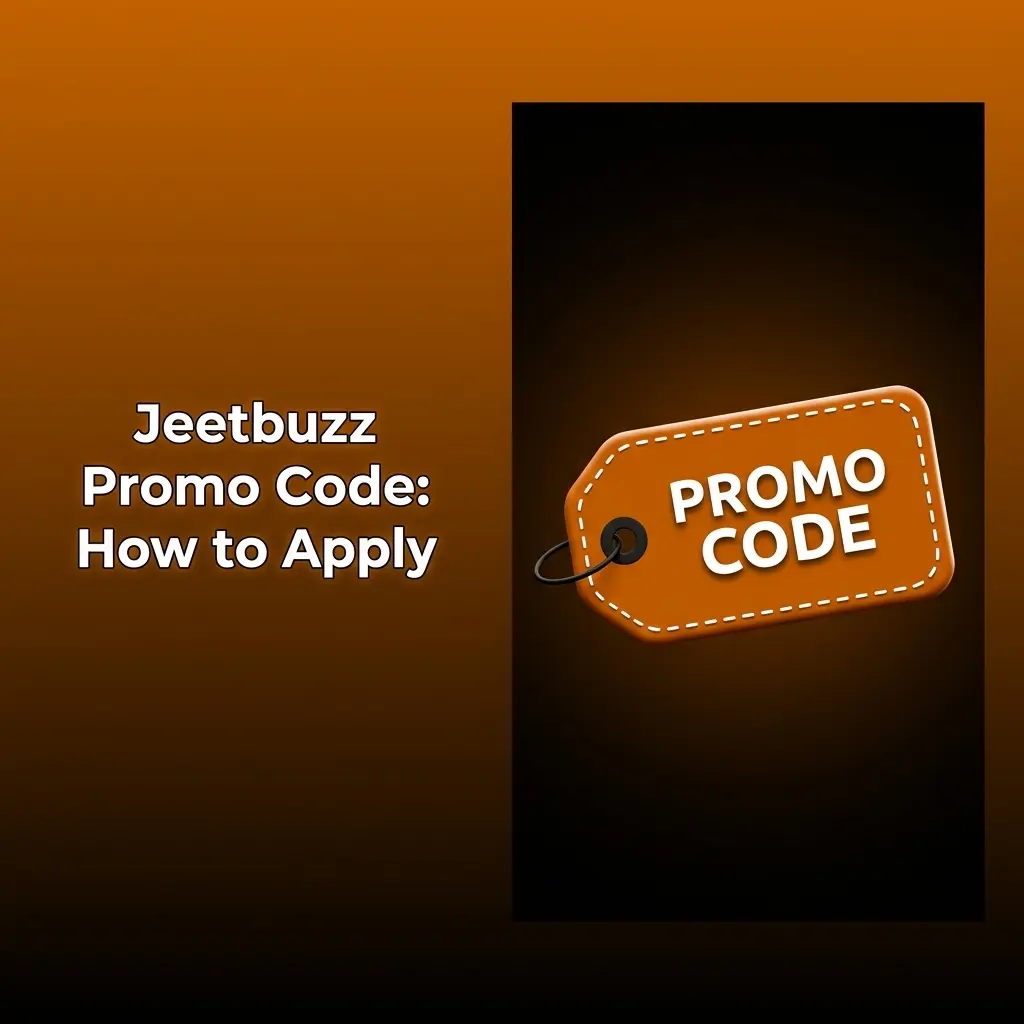 Jeetbuzz promo code entry steps shown in account dashboard deposit section for bonus activation